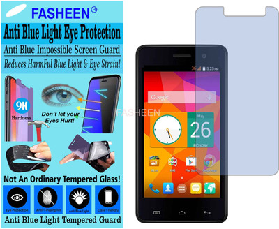 Fasheen Tempered Glass Guard for MICROMAX A106 UNITE 2 (Impossible UV AntiBlue Light)(Pack of 1)
