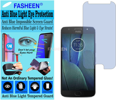Fasheen Tempered Glass Guard for MOTOROLA MOTO G5 S PLUS (Impossible UV AntiBlue Light)(Pack of 1)