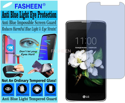 Fasheen Tempered Glass Guard for LG K7 2017 (Impossible UV AntiBlue Light)(Pack of 1)
