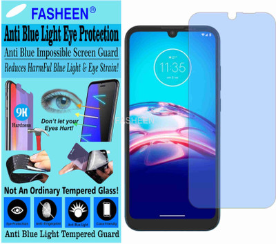 Fasheen Tempered Glass Guard for MOTOROLA MOTO E6S (2020) (Impossible UV AntiBlue Light)(Pack of 1)