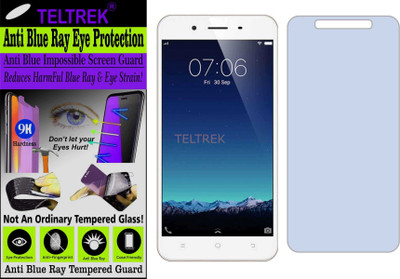 TELTREK Tempered Glass Guard for VIVO Y66I (Impossible UV AntiBlue Light)(Pack of 1)