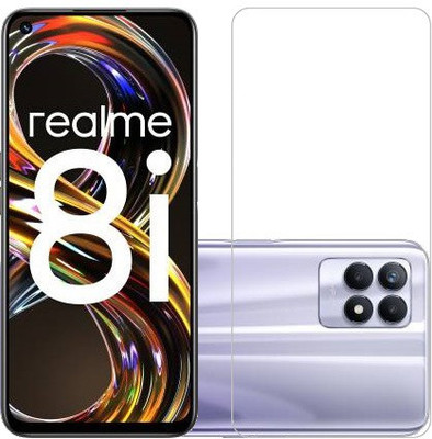 HOBBYTRONICS Tempered Glass Guard for Realme 8i, realme 8i, REALME 8I(Pack of 1)
