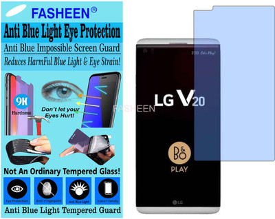 Fasheen Tempered Glass Guard for LG H990DS (V20) (Impossible UV AntiBlue Light)(Pack of 1)
