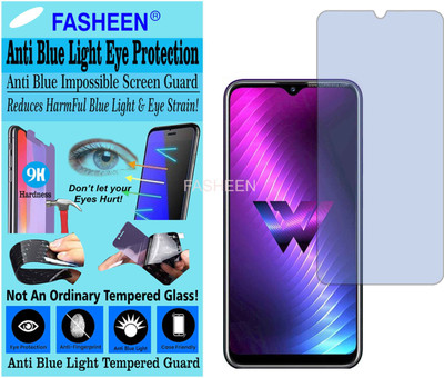 Fasheen Tempered Glass Guard for LG W30 PRO (Impossible UV AntiBlue Light)(Pack of 1)