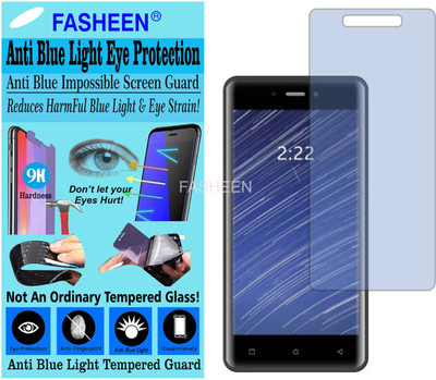 Fasheen Tempered Glass Guard for MOBIISTAR CQ (Impossible UV AntiBlue Light)(Pack of 1)