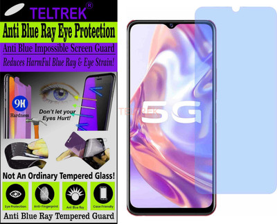 TELTREK Tempered Glass Guard for VIVO Y31S 5G (Impossible UV AntiBlue Light)(Pack of 1)