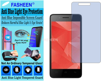 Fasheen Tempered Glass Guard for MICROMAX BHARAT 2 Q402 (Impossible UV AntiBlue Light)(Pack of 1)