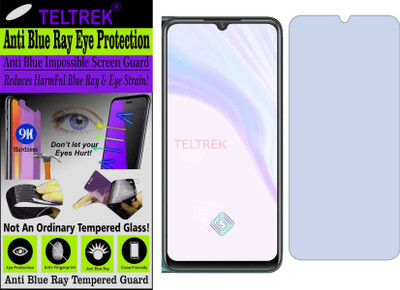 TELTREK Tempered Glass Guard for VIVO X50 LITE (Impossible UV AntiBlue Light)(Pack of 1)