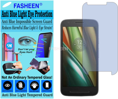 Fasheen Tempered Glass Guard for MOTOROLA MOTO E3 POWER (Impossible UV AntiBlue Light)(Pack of 1)