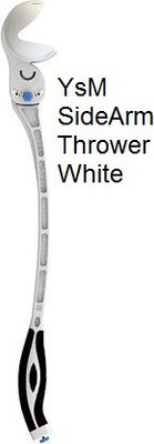 Dinetic Side Arm Thrower Sidearm Ball Thrower(White, Black)