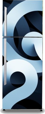 BALKRISHNA WALL STICKER 160 cm refrigerator sticker double door &double door fridge 3d sticker -0168 Self Adhesive Sticker(Pack of 1)