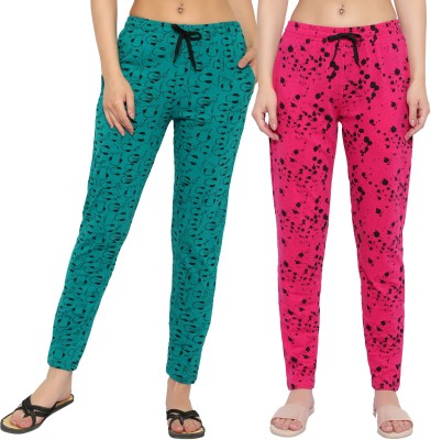 Ayvina Printed Women Multicolor Track Pants