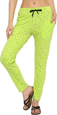 FASHA Track Pant For Girls(Green, Pack of 1)