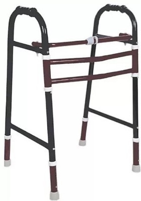 DARLIE Surgical 2 Rod Height Adjustable Foldable Men/Women/Old People Patient Walker Walking Stick