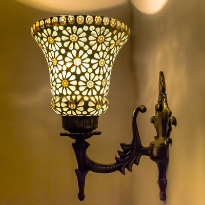 DevBeads Wallchiere Wall Lamp Without Bulb