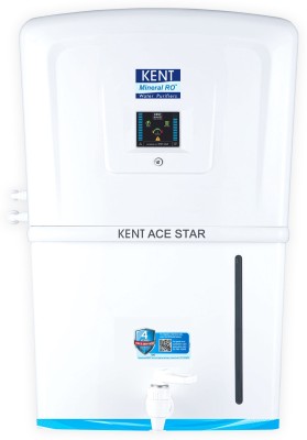 KENT Ace Star 8 L RO + UV + UF + TDS Water Purifier with Digital Display(White)