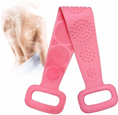TEDRED Long Silicone Body Back Scrubber brush multicolor