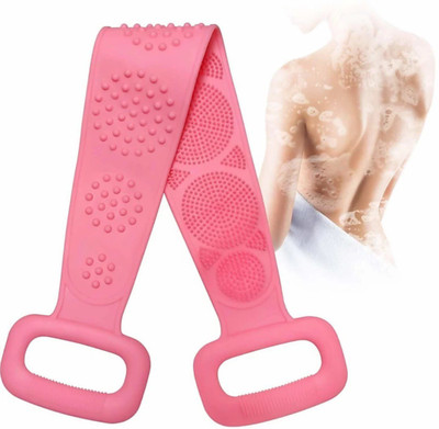 TEDRED Silicon Bath Back Rubbing Belt for men and women multicolor