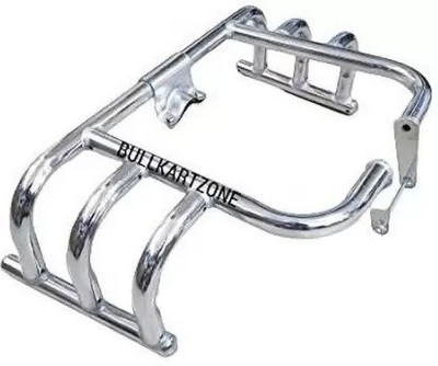 WHEETOYKART Crash Guard Airfly 3ROD Full Chrome Leg Guard for Bullet Enfield Classic 350/500 Direct Fit No Alteration (Latest 2021) Pro Full Chrome(Royal Enfield)