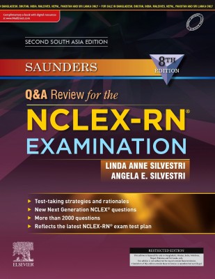 Saunders Q&A Review for the NCLEX-RN Examination, Eighth Edition, Second South Asia Edition(Paperback, Silvestri)