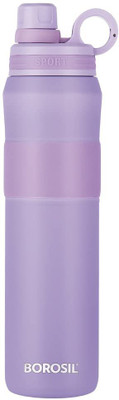 BOROSIL 800 ml Steel Flask(Pack of 1, Purple)