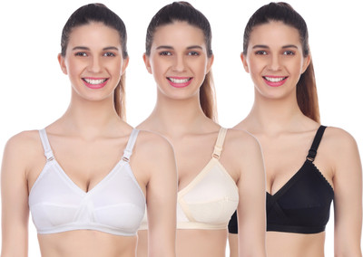 RUBYINNERWEAR Women Full Coverage Non Padded Bra(Multicolor)