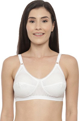 Blossom FULL COVERAGE BRA Women Full Coverage Non Padded Bra(White)