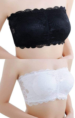 RVE RVE1692 Women Bandeau/Tube Lightly Padded Bra(Multicolor)
