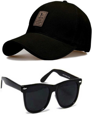 b for u Solid Sports/Regular Cap Cap(Pack of 2)