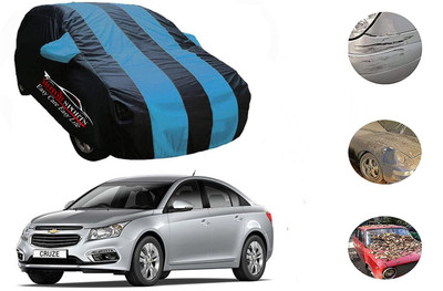 MotorSports Car Cover For Chevrolet Cruze (With Mirror Pockets)(Blue)