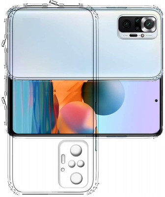 Phone Care Back Cover for Mi Redmi Note 10 Pro Max(Transparent, White, Grip Case, Pack of: 1)
