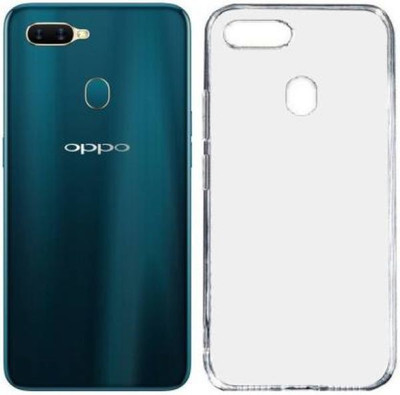 DMJHP Back Cover for Oppo A7(Transparent, Pack of: 1)