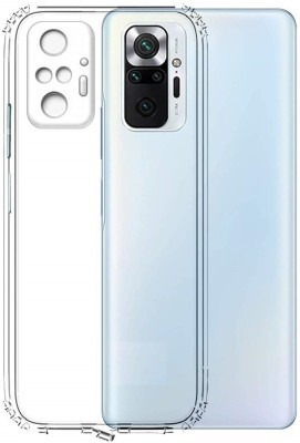 Phone Care Back Cover for Redmi Note 10 Pro Max(Transparent, White, Grip Case, Pack of: 1)