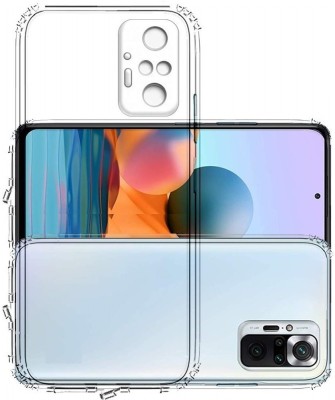 Phone Care Back Cover for Redmi Note 10 Pro Max(Transparent, White, Grip Case, Pack of: 1)