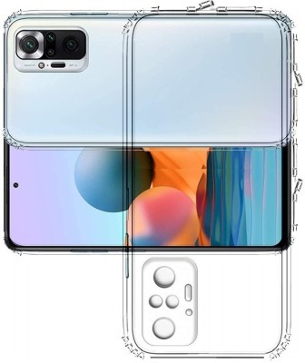 Phone Care Back Cover for Xiaomi Redmi Note 10 Pro Max(Transparent, White, Grip Case, Pack of: 1)