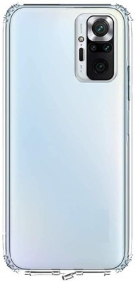 Phone Care Bumper Case for Redmi Note 10 Pro Max(Transparent, White, Grip Case, Pack of: 1)