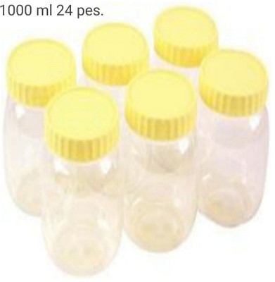 Platichouse Plastic Grocery Container  - 1000(Pack of 24, Clear)