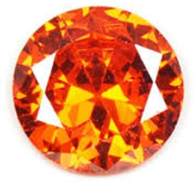 Aanya Jewels 10.25 Ratti 9.00 Carat Certified Yellow Zircon Stone I Round Shape Cubic Yellow Diamond Gemstone Zircon Stone Ear Thread