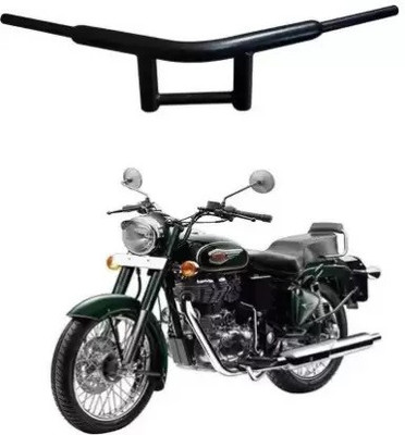 WHEETOYKART Premium Quality Black Handle Bar For Royal Enfield Bike Models Handle Bar Handle Bar(Black)