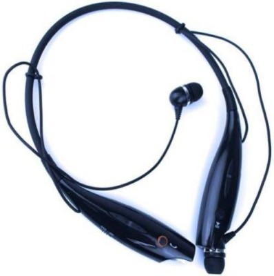 Clairbell VEK_408B_HBS 730 Neck Band Bluetooth Headset Bluetooth Headset(Black, In the Ear)
