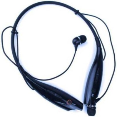 GUGGU ULC_570M_HBS 730 Neck Band Bluetooth Headset Bluetooth Headset(Black, In the Ear)