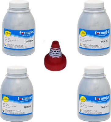 Formujet Sam Polyester Toner Powder 75g -[ Set Of 4 ] Black Ink Toner Powder