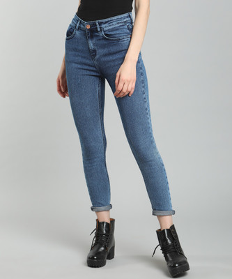 NUMERO UNO Sustainable Denim Super Skinny Women Light Blue Jeans