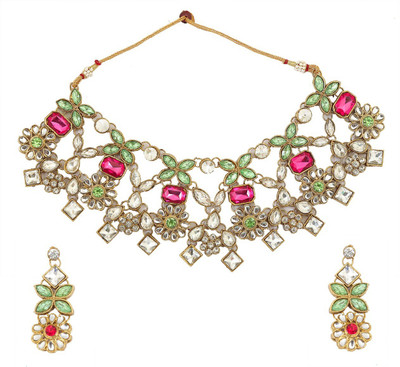 catalyst venture Brass 800 Silver Multicolor Jewellery Set(Pack of 1)