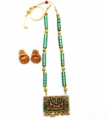 Devi creation Terracotta Multicolor Jewellery Set(Pack of 1)