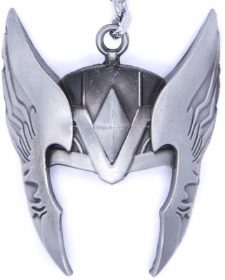 RVM Toys Thor Keychain Helmet Mask Grey Metal Key Chain for Car Bike Keys Men Women Key Ring Key Chain
