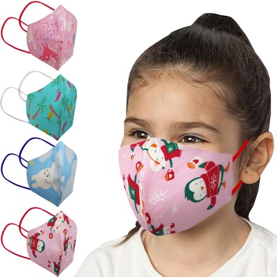 PRIVIU Kids & Children Cotton Face Mask | Age 3-6 years |...