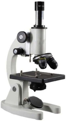 BEXCO Student Compound Biological Microscope (Mag: 100x to 675x) Microscope Slide Box