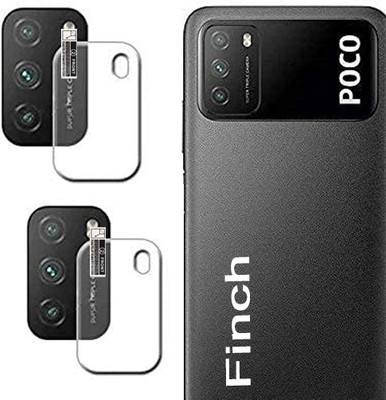 FINCH Back Camera Lens Glass Protector for Poco M3(Pack of: 2)