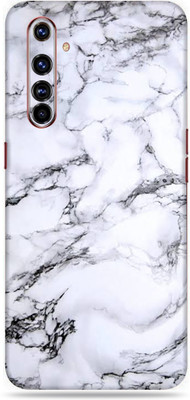 BugguSkin Realme X50 Pro, realme x50 pro Mobile Skin(Ultra Super White Marble Skin With High Matte Finish., Mobile Skin (Back+Side+Camera))